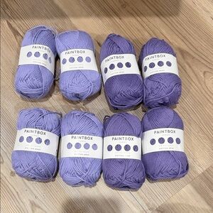 Purple Yarn Set